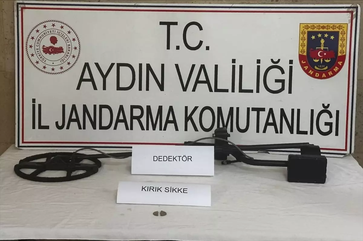 Germencik'te İzinsiz Kazı Yapan 5 Şüpheli Gözaltına Alındı