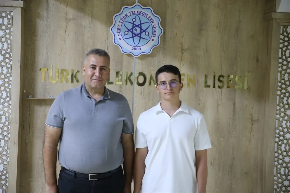 Siirt'te YKS Birincisi Serhat Kuruş'tan Başarı Hikayesi