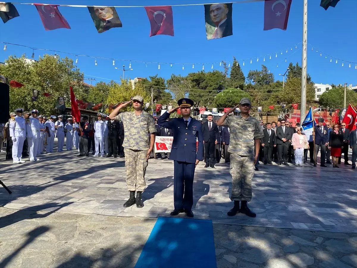 Ayvacık'ın düşman işgalinden kurtuluşunun 103. yılı kutlandı