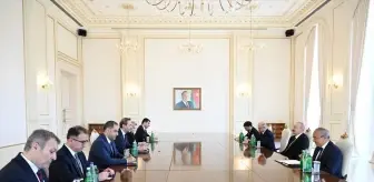 Azerbaycan Cumhurbaşkanı Aliyev, Enerji ve Tabii Kaynaklar Bakanı Bayraktar'ı kabul etti