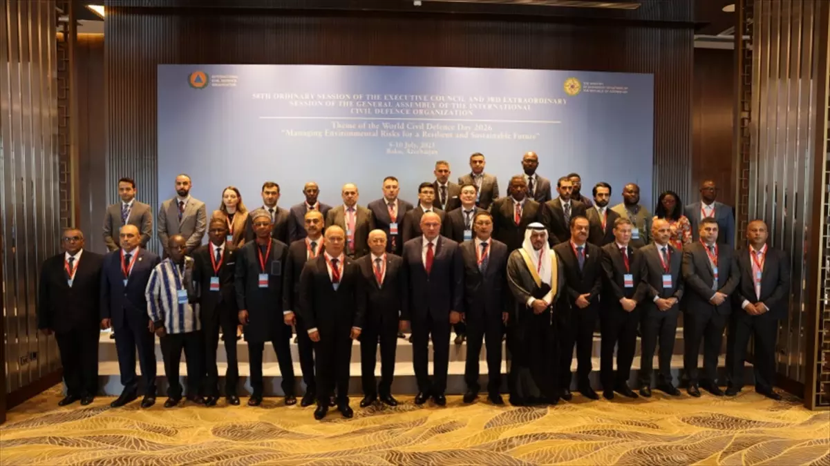 Bakü'de Uluslararası Sivil Savunma Teşkilatı Toplantısı Başladı