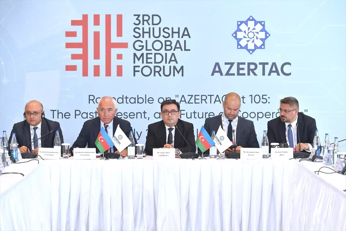 AZERTAC’ın 105. Yılında Medya İş Birliği ve Güncel Meydan Okumalar Ele Alındı