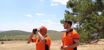 Baba Oğul Orman Yangınlarına Karşı Nöbet Tutuyor