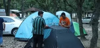 Kırklareli'nde 'Baba-Çocuk Doğa Kampı' Düzenlendi