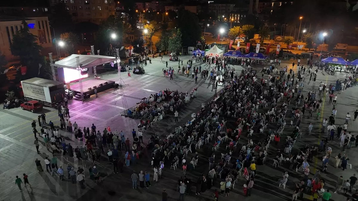 Bafra'da 15 Temmuz Demokrasi ve Milli Birlik Günü etkinlikleri yapıldı
