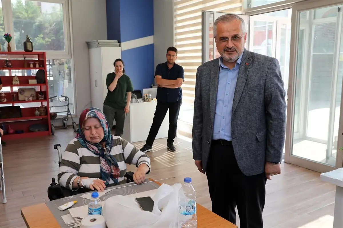 Bafra'da Engelli Bireyler İçin El Sanatları Eğitimi