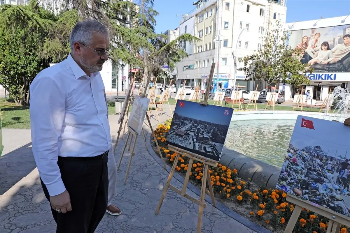 Bafra'da 'Gazze'nin Sesi Ol' Fotoğraf Sergisi Açıldı