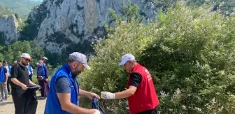 Bafra'da Doğa Temizliği Yapıldı