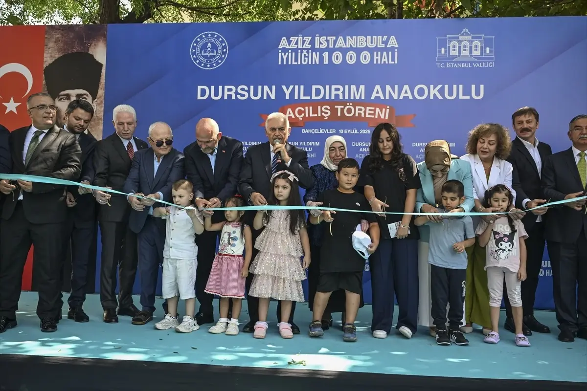 Bahçelievler'de Anaokulu Açılışı Yapıldı