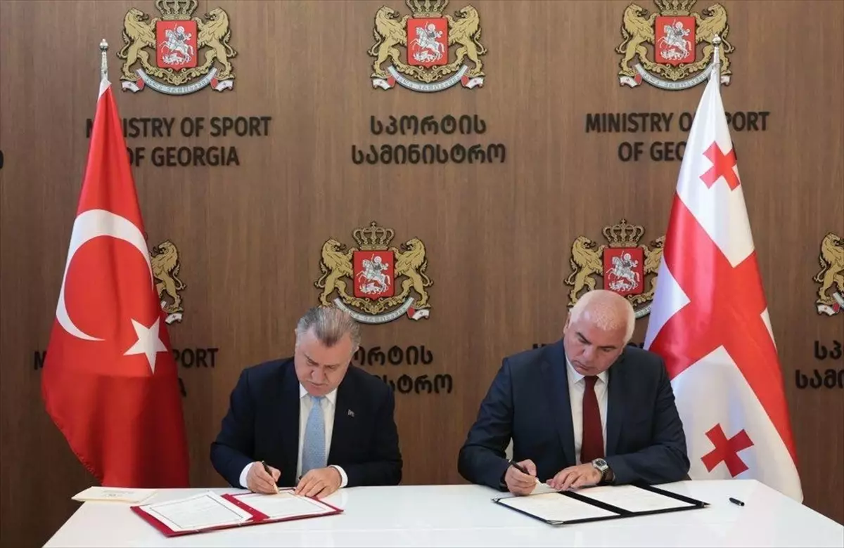 Türkiye ve Gürcistan Arasında Spor İşbirliği Ortaya Kondu