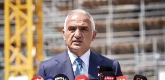 Bakan Ersoy, Ayasofya'daki restorasyon ve güçlendirme çalışmalarını yerinde inceledi