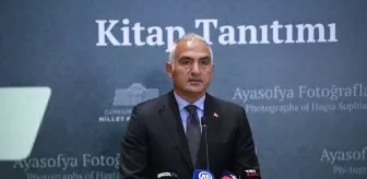 Bakan Ersoy, 'Ayasofya Fotoğrafları' kitabının tanıtım programı ve sergisinin açılışına katıldı Açıklaması