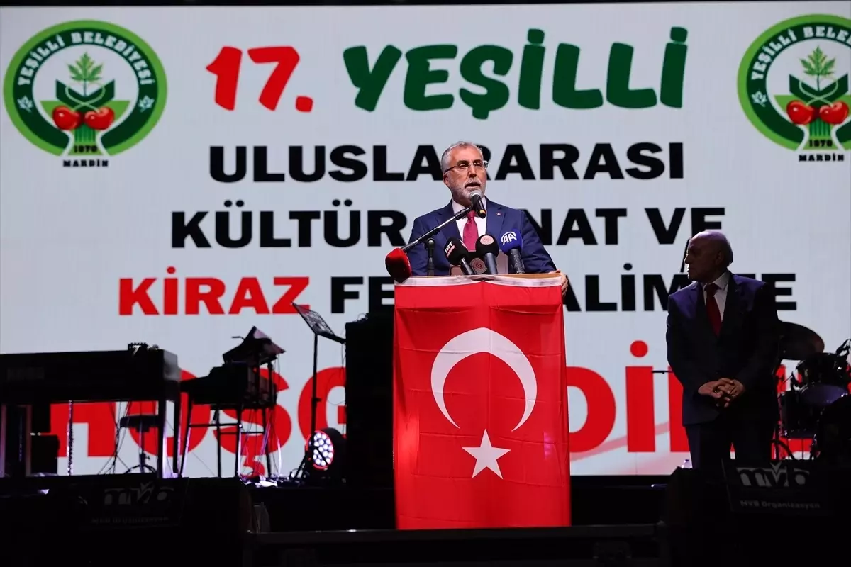 Mardin'de Yeşilli Uluslararası Kültür Sanat ve Kiraz Festivali'nde Birlik Mesajı