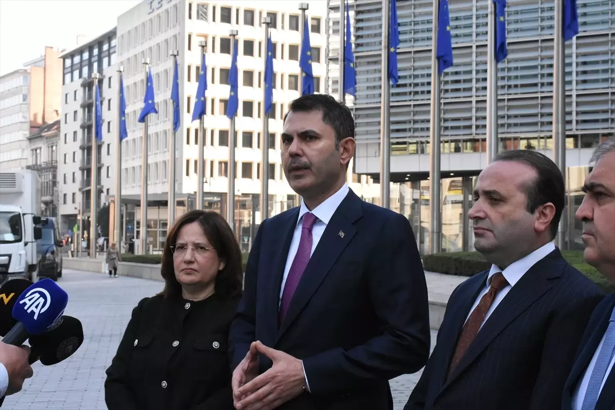 Bakan Kurum'dan Brüksel'de "AB-Türkiye arası işbirliği" vurgusu