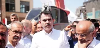 Bakan Kurum, Malatya'daki İnşaat Çalışmalarını Denetledi