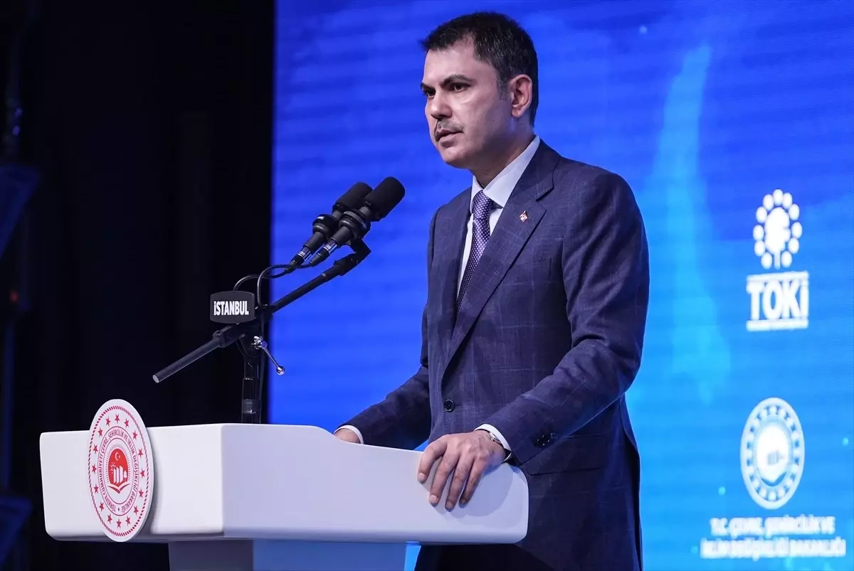 Bakan Kurum, Emlak Konut Anahtar Fikirler Zirvesi'nde konuştu Açıklaması