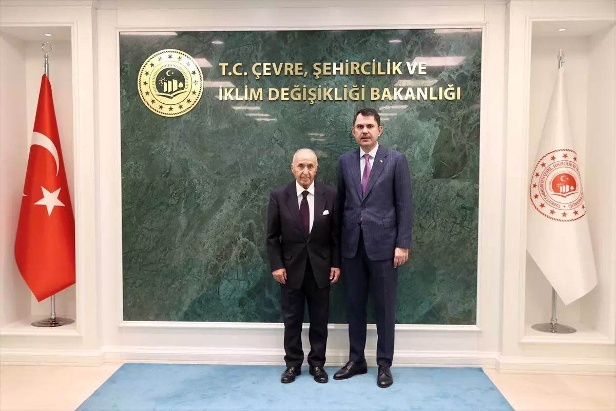 Bakan Murat Kurum, Hikmet Çetin ile Görüştü