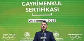 Bakan Kurum, Gayrimenkul Sertifikası tanıtım toplantısında konuştu Açıklaması