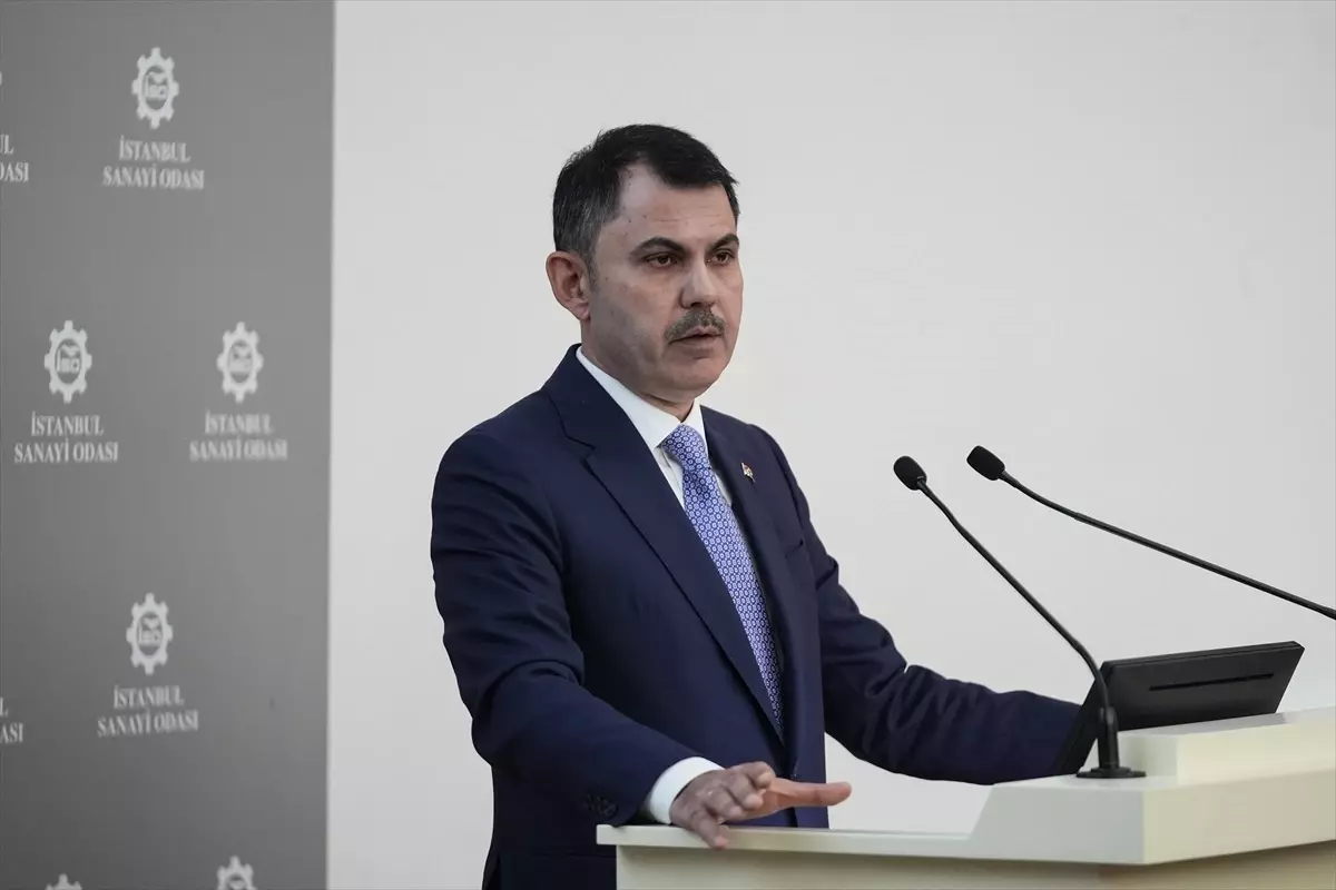 Bakan Kurum, İSO meclis toplantısında konuştu Açıklaması