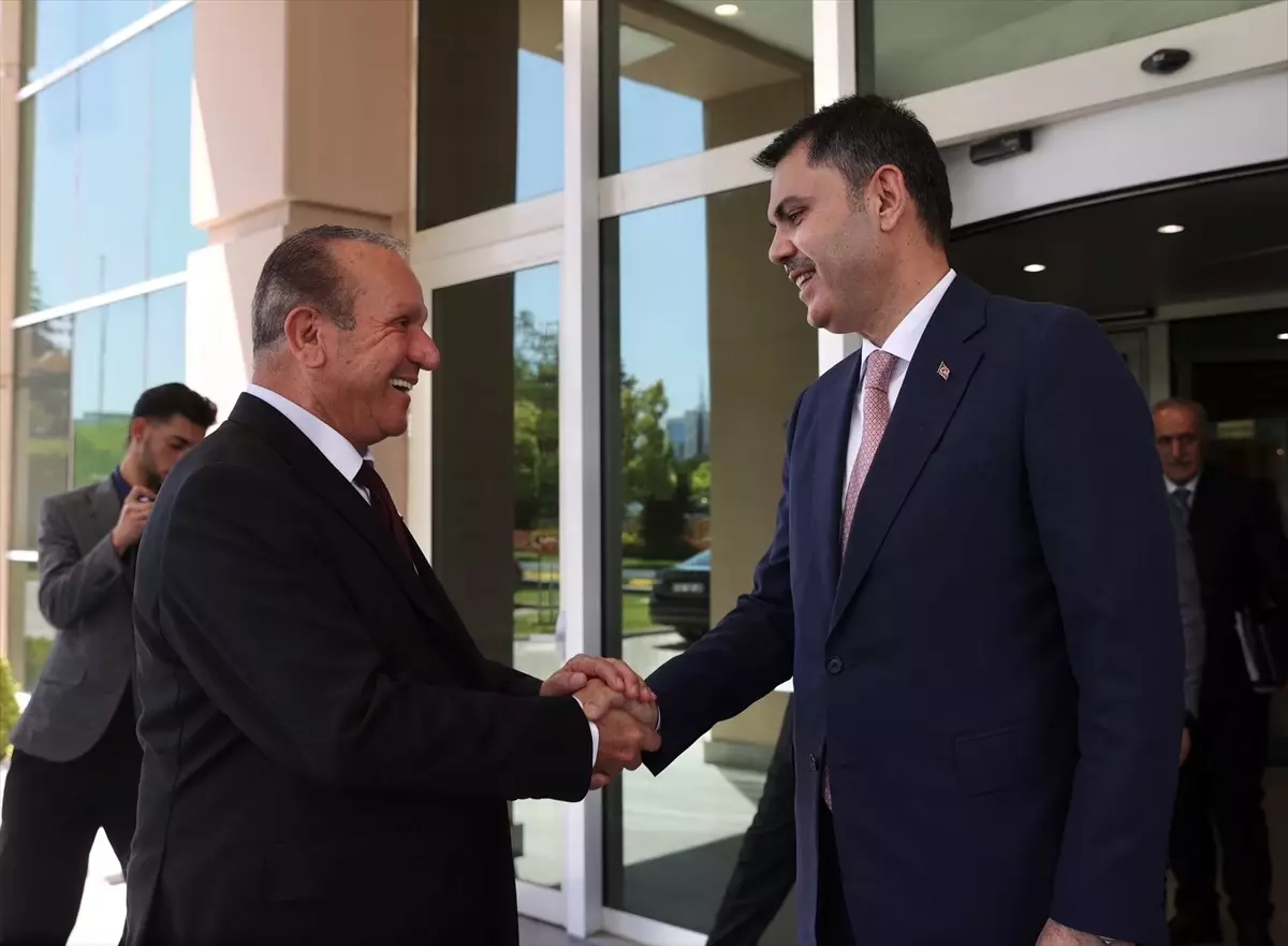 Bakan Murat Kurum ve KKTC Başbakan Yardımcısı Ataoğlu Çöp Sorununu Görüştü