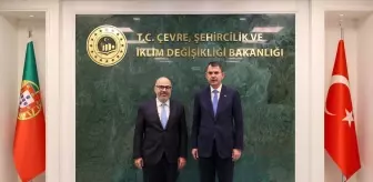 Bakan Kurum, Portekizli Mevkidaşıyla Deprem Bölgesindeki Çalışmaları Değerlendirdi
