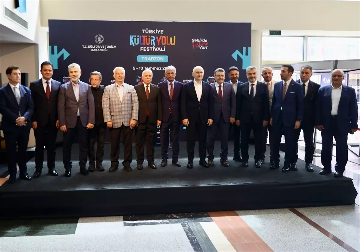 Kültür Yolu Festivali Trabzon'da Başladı