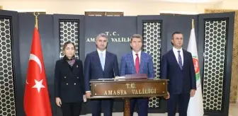 Bakan Yardımcısı Tarıkdaroğlu, Amasya'da ziyaretlerde bulundu
