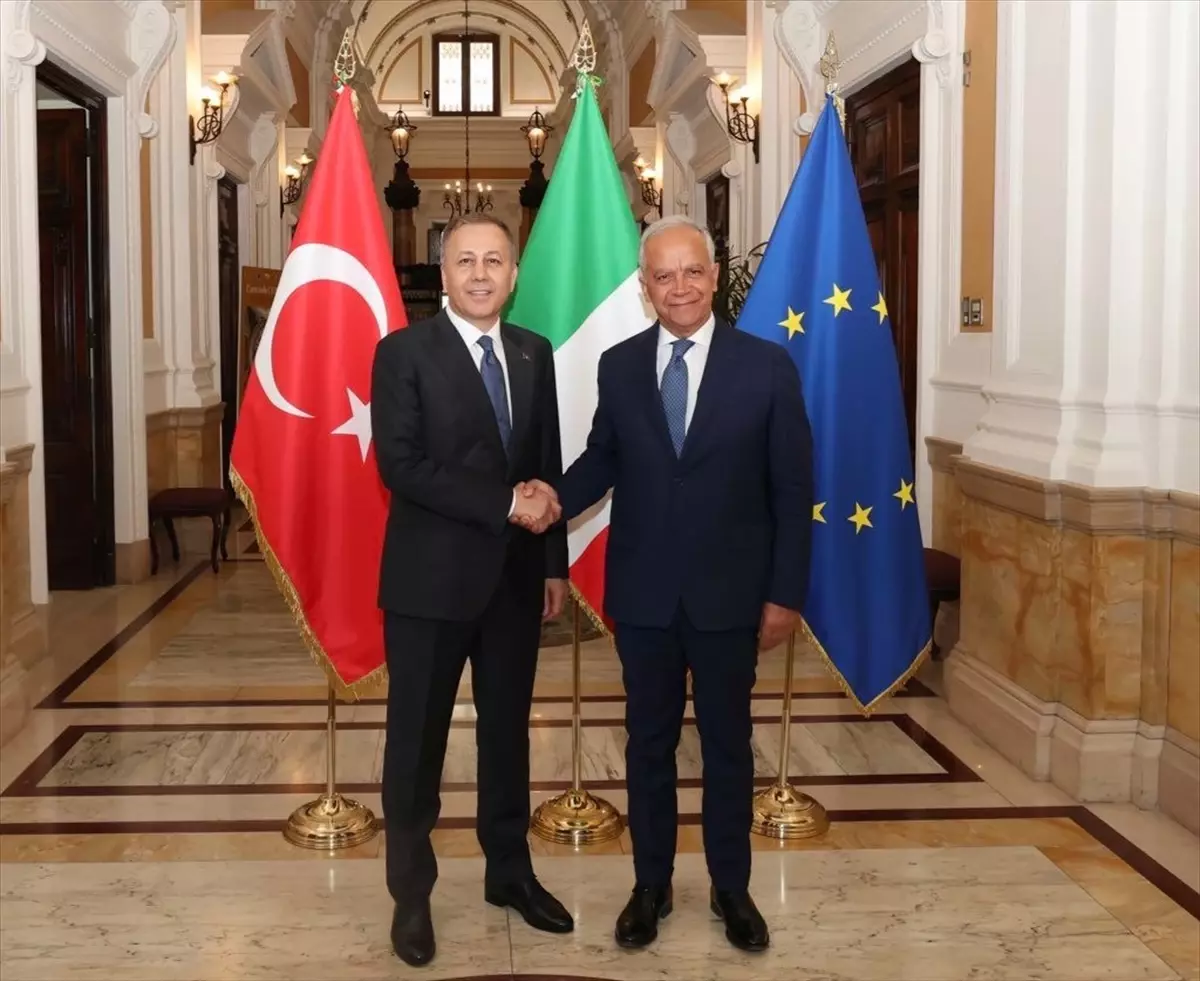 Ali Yerlikaya ve Matteo Piantedosi Güvenlik İşbirliğini Görüştü