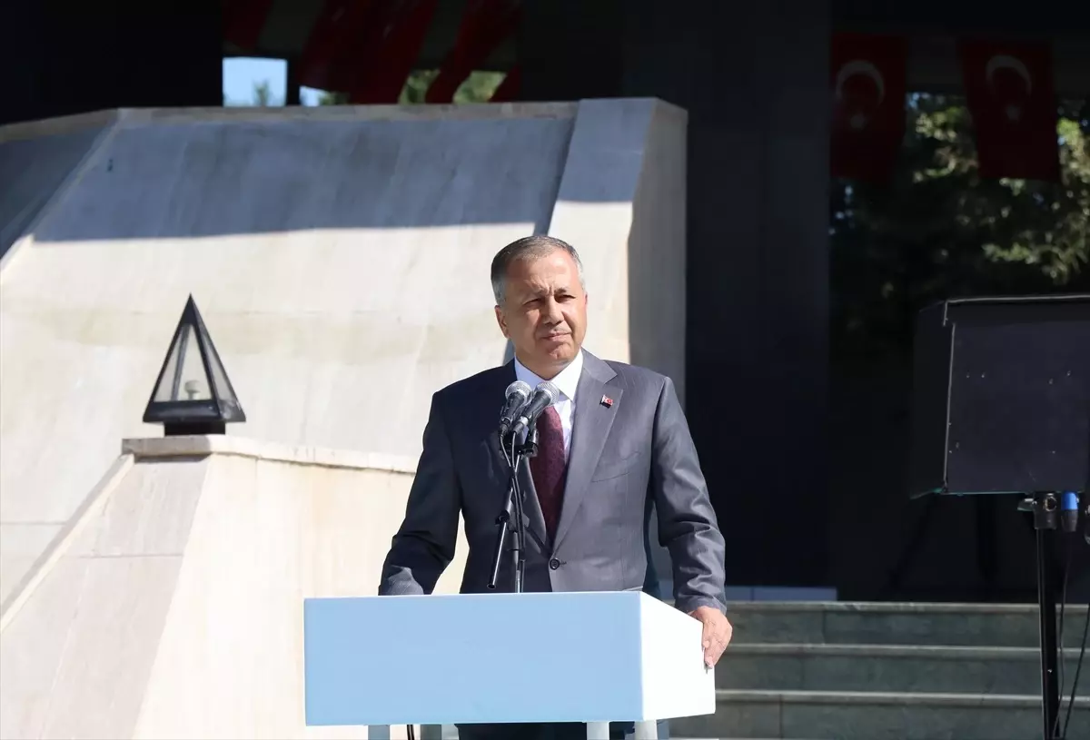 Bakan Yerlikaya, Menderes, Zorlu ve Polatkan'ı anma programında konuştu Açıklaması