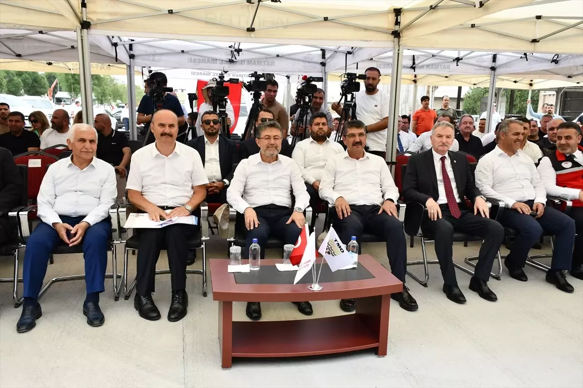 Bakan Yumaklı, Batman'da TMO'nun yeni hizmet binasının açılışında konuştu Açıklaması