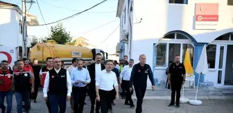 Tarım ve Orman Bakanı Yumaklı, Yangın Bölgesinde İncelemelerde Bulundu
