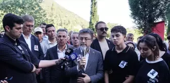 Bakan Yumaklı, şehit orman işçisi için düzenlenen cenaze töreninde konuştu Açıklaması