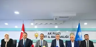 Bakanlar Bak ve Kacır, Siirt'te ziyaretlerde bulundu