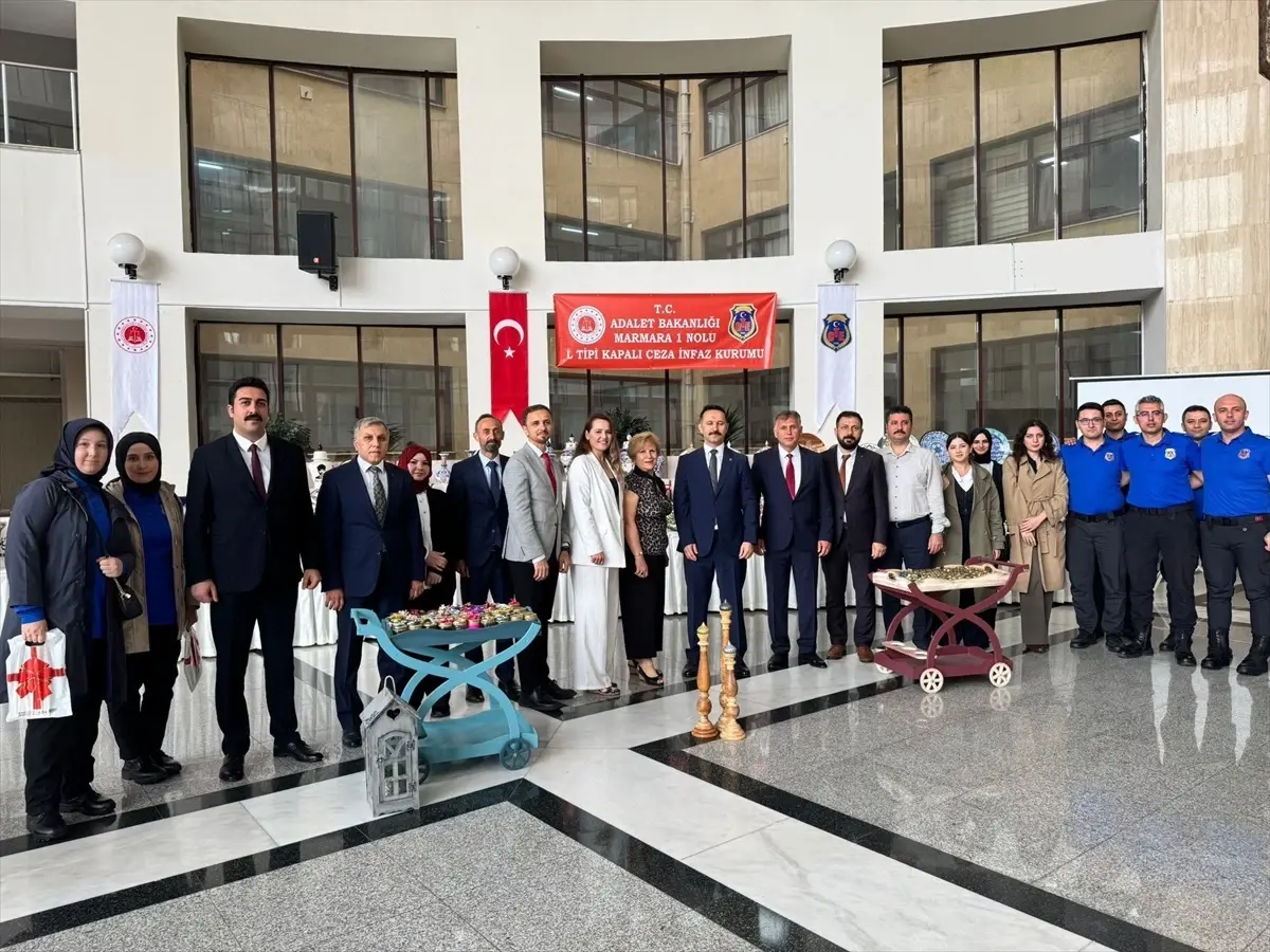 Marmara Kapalı Ceza İnfaz Kurumu'ndan El İşi Faaliyetleri Sergisi