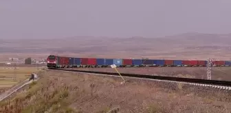 Bakü-Tiflis-Kars Demiryolu ile 250 Bin Ton Yük Taşındı