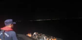 Ayvalık'ta 23 Düzensiz Göçmen Yakalandı