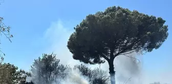 Edremit'te Metruk Binada Çıkan Yangın Kontrol Altına Alındı