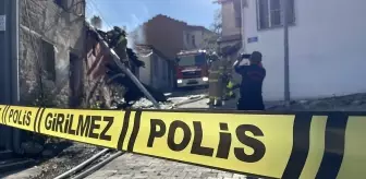 Edremit'te Evde Yangın Çıktı