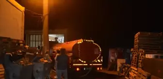 Ayvalık'ta Gözlük Fabrikasında Yangın Çıktı