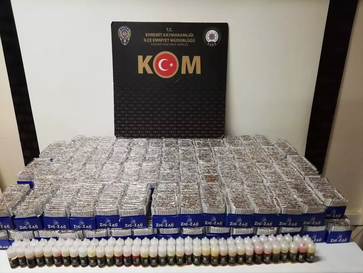 Balıkesir'de Kaçakçılık Operasyonu: 6 Şüpheli Yakalandı