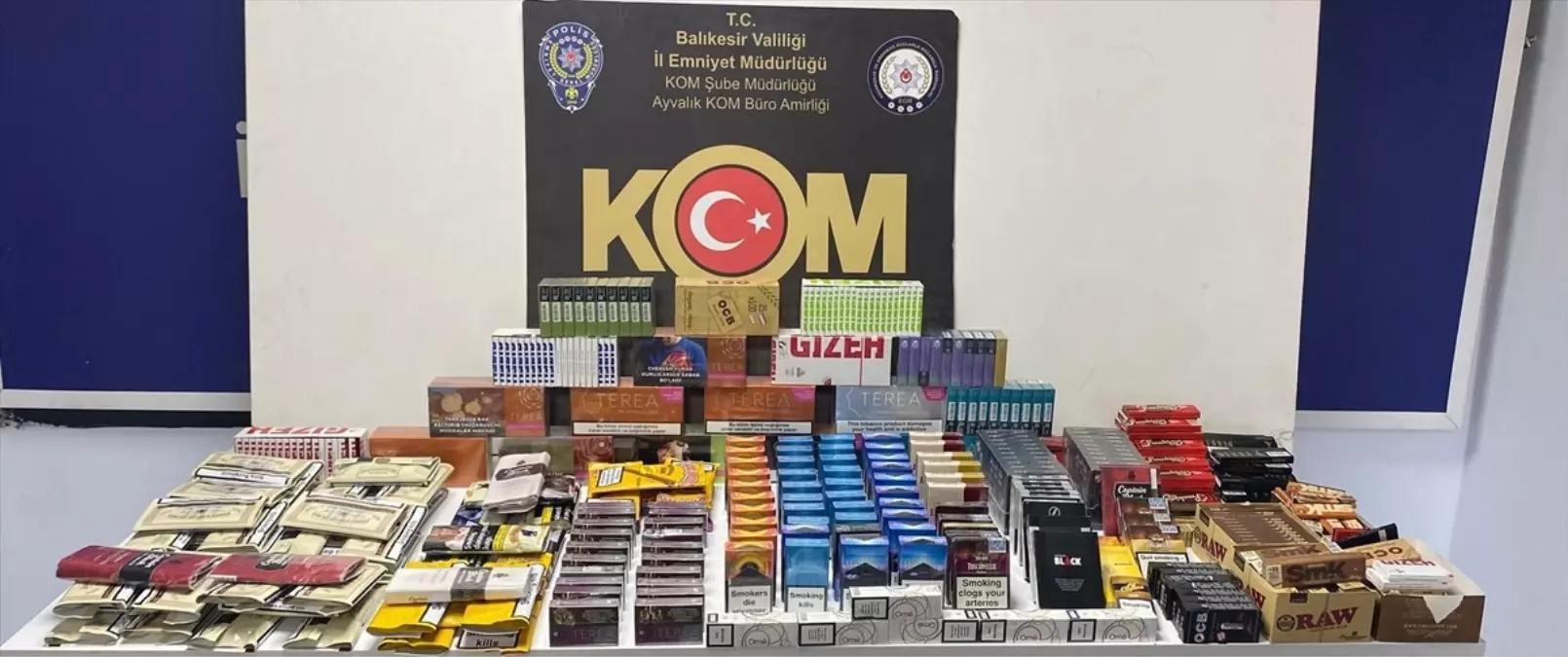 Ayvalık'ta Kaçakçılık Operasyonu: 1 Gözaltı