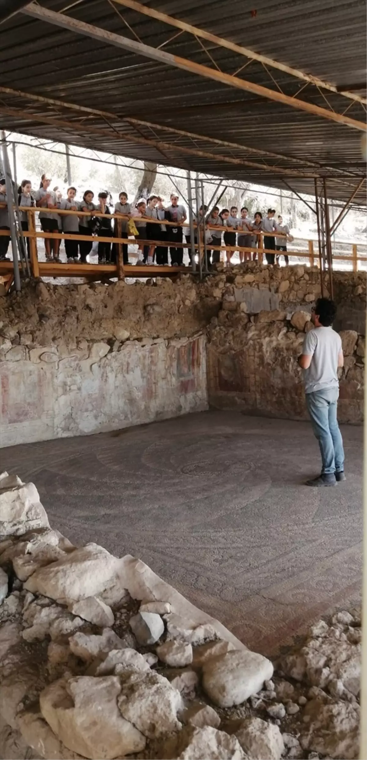 Öğrenciler Antandros Antik Kenti'ni Ziyaret Etti