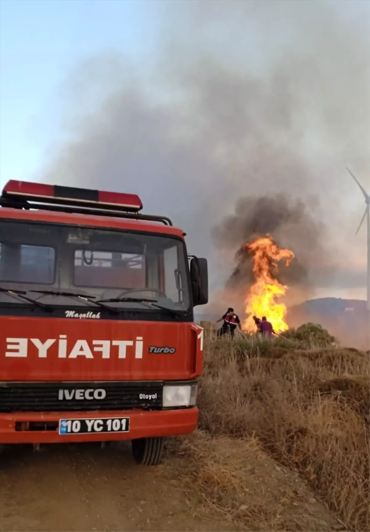 Paşalimanı Adası'nda Yangın Kontrol Altına Alındı