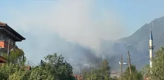 Bartın'da Orman Yangınına Mücadele Devam Ediyor