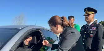 Bartın Valisi Arslan, Bayram Öncesi Trafik Denetimine Katıldı