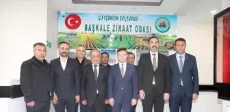 Kaymakam Erdoğan'dan Ziraat Odası'na Ziyaret