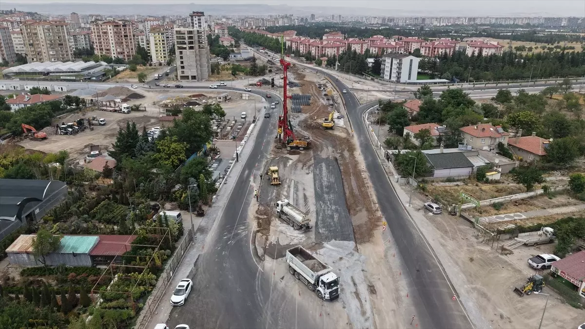 Başkan Büyükkılıç, Meteoroloji Katlı Kavşağı İncelemelerinde Bulundu