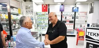 Başkan Büyükkılıç, Yeraltı Çarşısı'nda Esnafı Ziyaret Etti