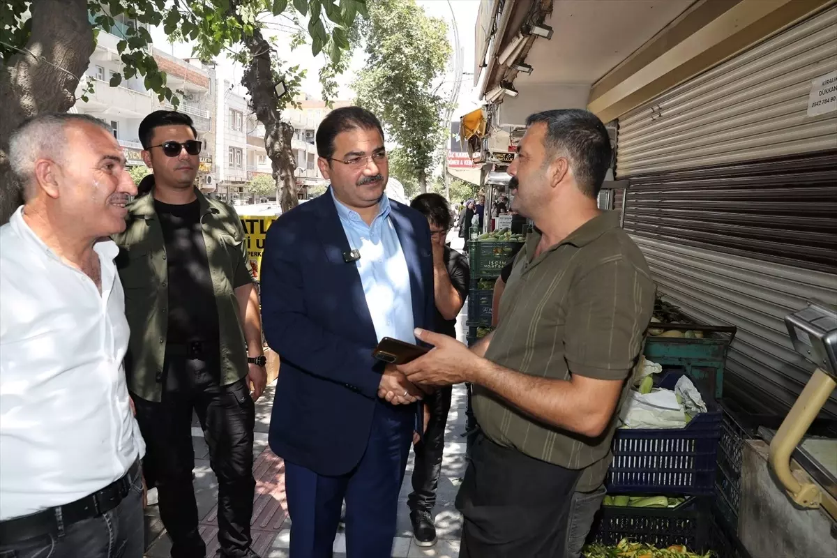 Başkan Canpolat Devteyşti Mahallesi'nde Esnaf ve Vatandaşlarla Buluştu