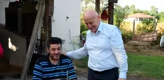 Epilepsi Hastası Mehmet Mutlu'nun 52. Yaş Günü Kutlandı